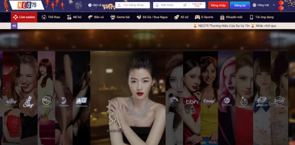 Tham gia Casino trực tuyến NEO791 tận hưởng sự thú vị và đặc biệt